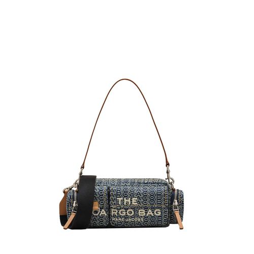 MARC JACOBS The Cargo Monogram Denim Shoulder Bag